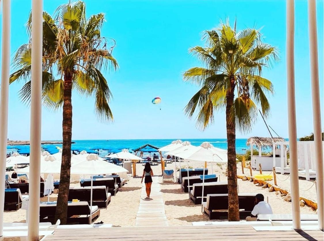 So Nice Beach Resort Ayia Napa Exteriör bild